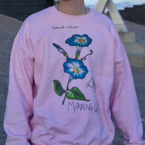 Morning Glory Crewneck - Pink