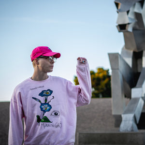 Morning Glory Crewneck - Pink