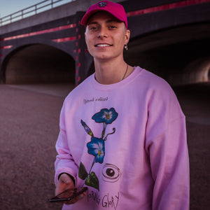 Morning Glory Crewneck - Pink